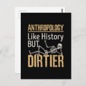 Carte Postale Anthropologie Comme Histoire Mais Dirtier (Devant / Derrière)