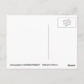 Carte postale Anthura Abstraite (Dos)