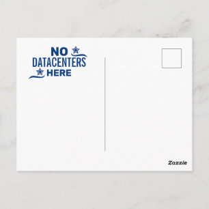 Carte Postale Anti Datacenter Politique