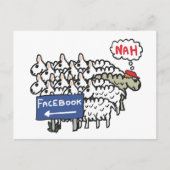 Carte Postale Anti Facebook (Devant)