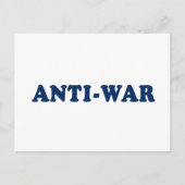 Carte Postale Anti-guerre (Devant)