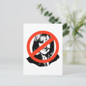 CARTE POSTALE ANTI-JAN BREWER (Debout devant)