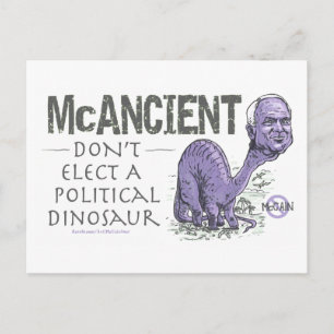Carte Postale Anti McCain McAncient