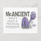 Carte Postale Anti McCain McAncient (Devant)