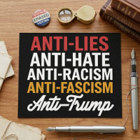 Anti Mensonges Anti Haine Anti Racisme Anti Fascis