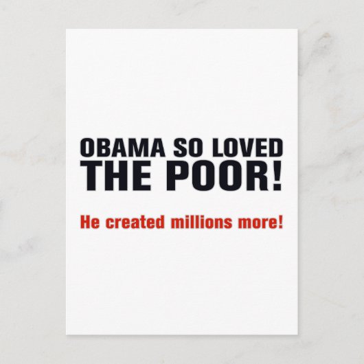 Carte Postale Anti Obama (Devant)