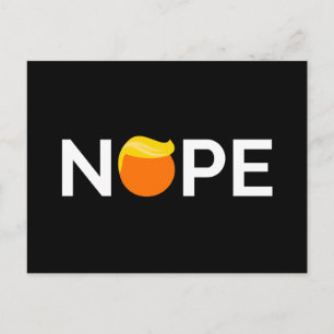 Carte Postale Anti-Trump - Édition Nope