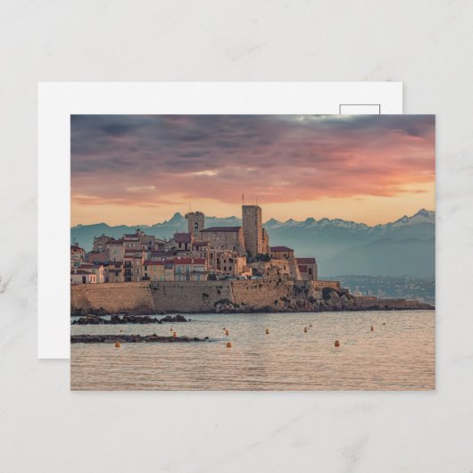 Carte Postale Antibes (Devant / Derrière)