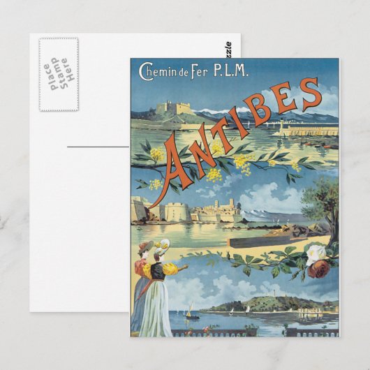 Carte Postale Antibes (Devant / Derrière)