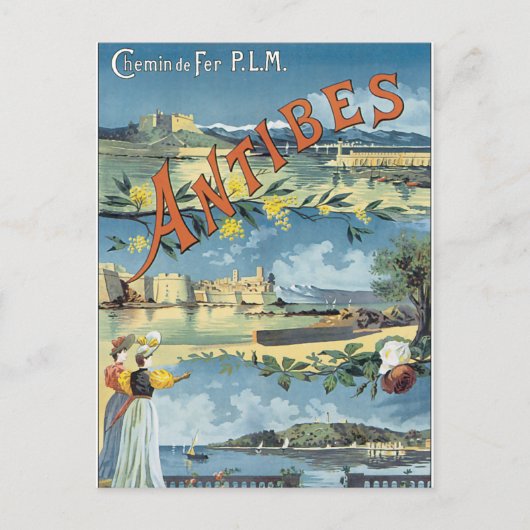 Carte Postale Antibes (Devant)