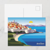Carte Postale Antibes France Travel (Devant / Derrière)