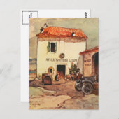 Carte Postale Antica Trattoria Lucana - Trattoria Wayside (Devant / Derrière)