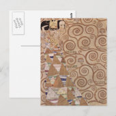 Carte Postale Anticipation de ~ de Klimt (Devant / Derrière)