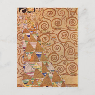 Carte Postale Anticipation par Gustav Klimt