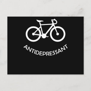 Carte Postale antidépresseur à vélo