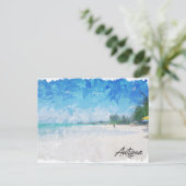 Carte Postale Antigua Caribbean Island tropical Panorama (Debout devant)