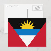 Carte Postale antigua et barbuda (Devant / Derrière)