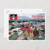Carte Postale Antigua-et-Barbuda - Antigua - (Devant / Derrière)