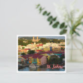 Carte Postale Antigua-et-Barbuda - Saint-Jean - (Debout devant)