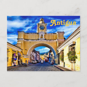 Carte Postale Antigua, Guatemala, Amérique centrale