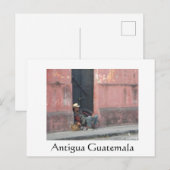 Carte Postale Antigua Guatemala Atmospeheric Image (Devant / Derrière)