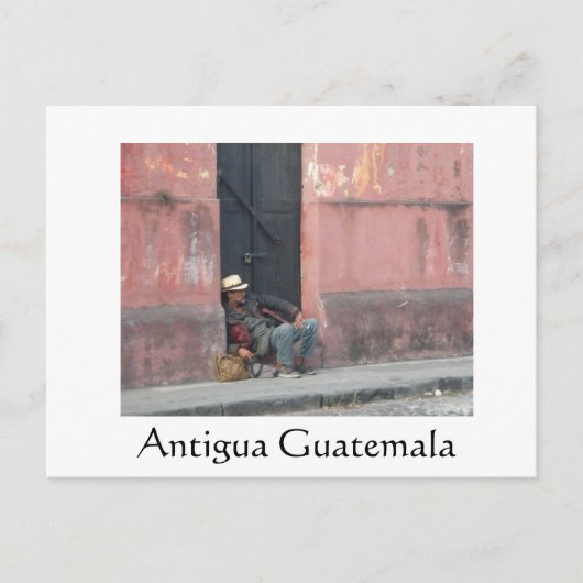 Carte Postale Antigua Guatemala Atmospeheric Image (Devant)