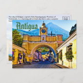 Carte Postale Antigua, Guatemala, Central America (Devant / Derrière)