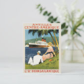 Carte Postale Antilles Centre-Amérique (Debout devant)