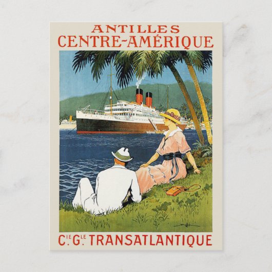 Carte Postale Antilles Centre-Amérique (Devant)