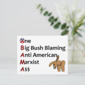 Carte Postale AntiObama (Debout devant)