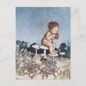 Carte Postale Antique Arthur Rackham Peter Pan (Devant)