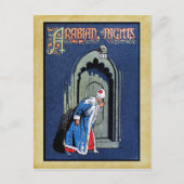 Carte Postale Antique Binding Design Arabian Nights couverture d (Devant)