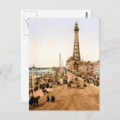 Carte Postale Antique Blackpool British Seaside (Devant / Derrière)