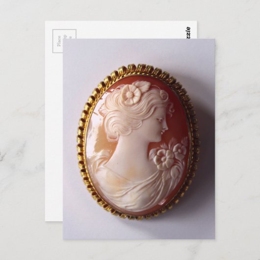 Carte Postale Antique Cameo (Devant / Derrière)