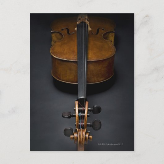 Carte Postale Antique Cello (Devant)