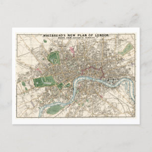 Carte postale antique de Londres