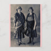 Carte Postale Antique des années 1920 Femmes en costumes tzigane (Devant)