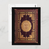 Carte Postale Antique Edgar Allan Poe (Devant / Derrière)