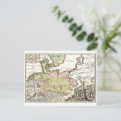 Carte Postale Antique Germanie - Ancien plan allemand (Debout devant)