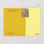 CARTE POSTALE ANTIQUE GRECQUE HONEY BEE GODDESS (Dos)