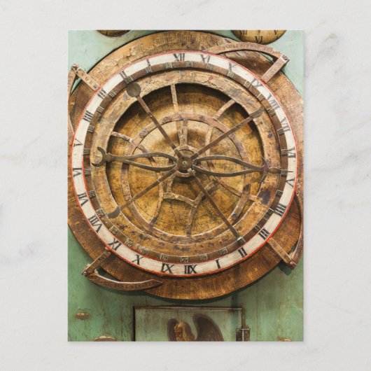 Carte Postale Antique horloge face, Allemagne (Devant)