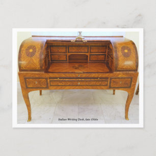 Carte Postale Antique Italien Ecriture Desk Photo