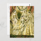 Carte Postale Antique Mariage (Devant / Derrière)