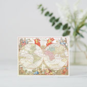 Carte postale Antique Monde c1694 (Debout devant)