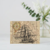 Carte Postale Antique Old General France (Debout devant)