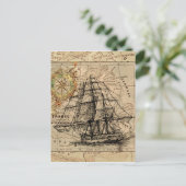 Carte Postale Antique Old General France (Debout devant)