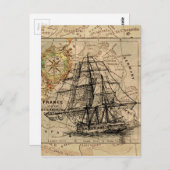 Carte Postale Antique Old General France (Devant / Derrière)