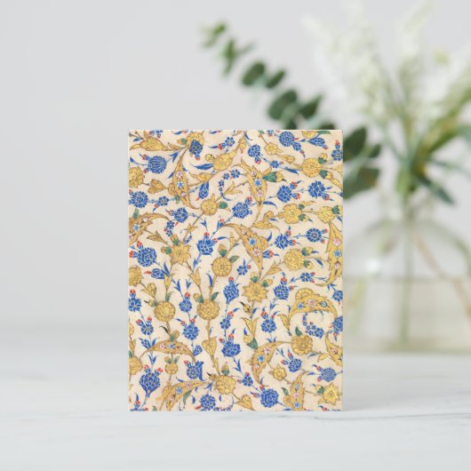 Carte Postale Antique Oriental Sultan Design (Debout devant)