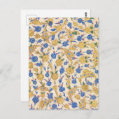 Carte Postale Antique Oriental Sultan Design (Devant / Derrière)