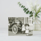 Carte Postale Antique Roadster 1911 (Debout devant)